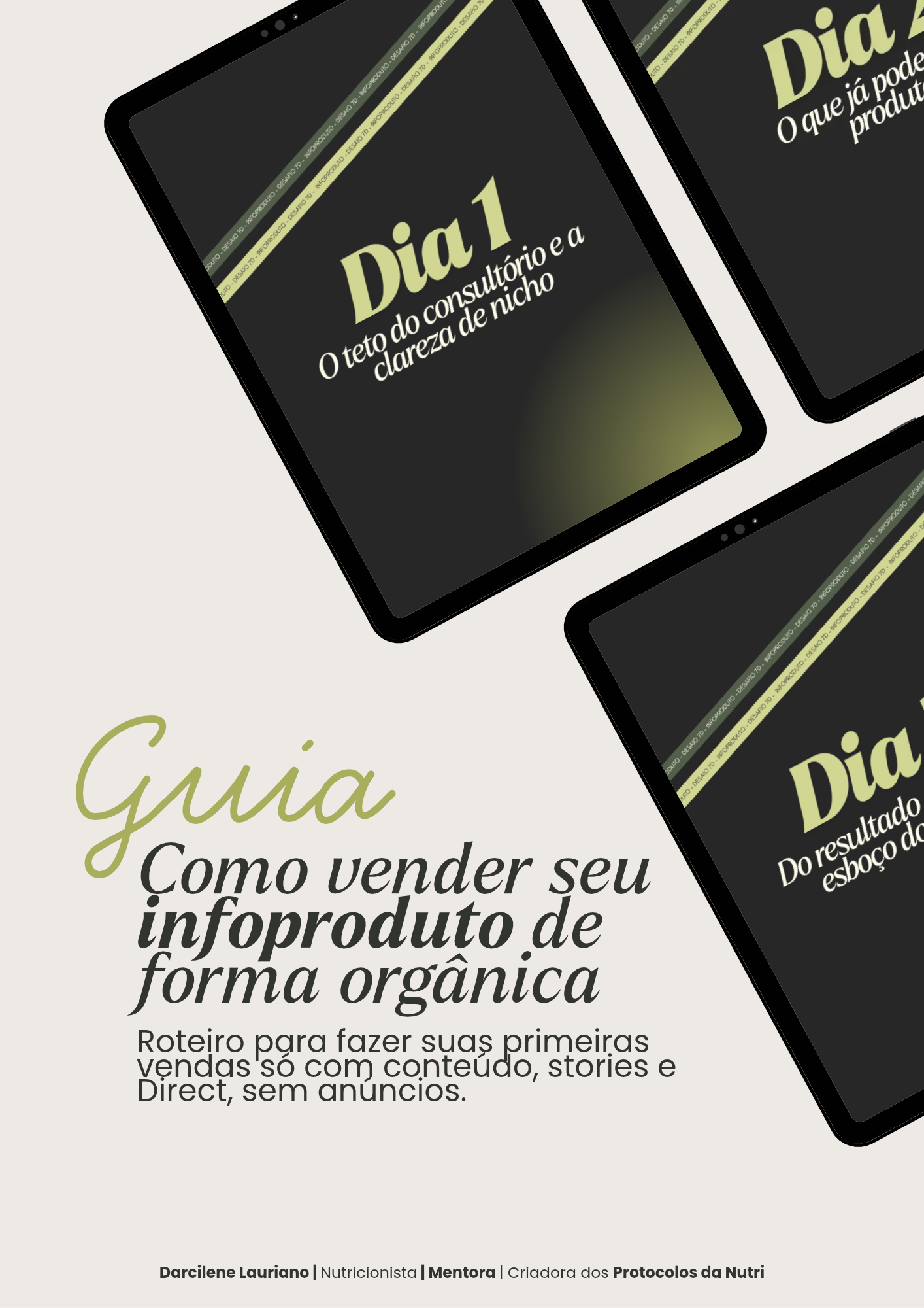 Capa do guia bônus Como vender seu infoproduto de forma orgânica