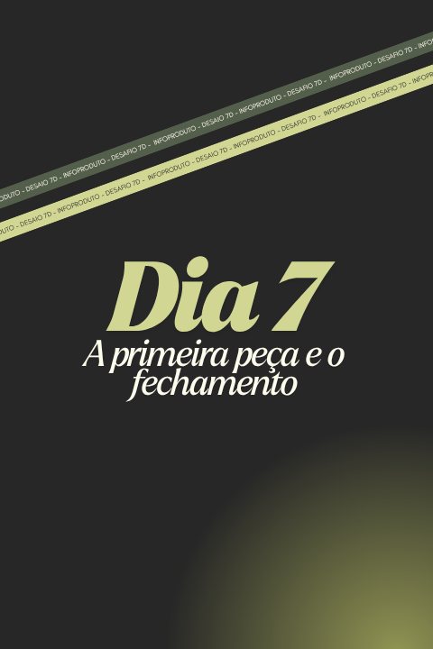 Capa da aula do Dia 7